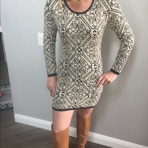 Beautiful long sleeve mini dress